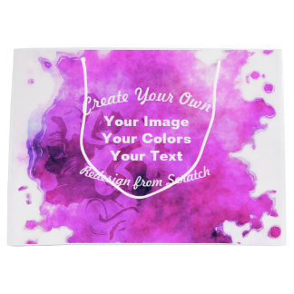 Create Your Own Custom Design Large Gift Bag