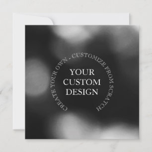 Create Your Own Custom Design/Logo Card