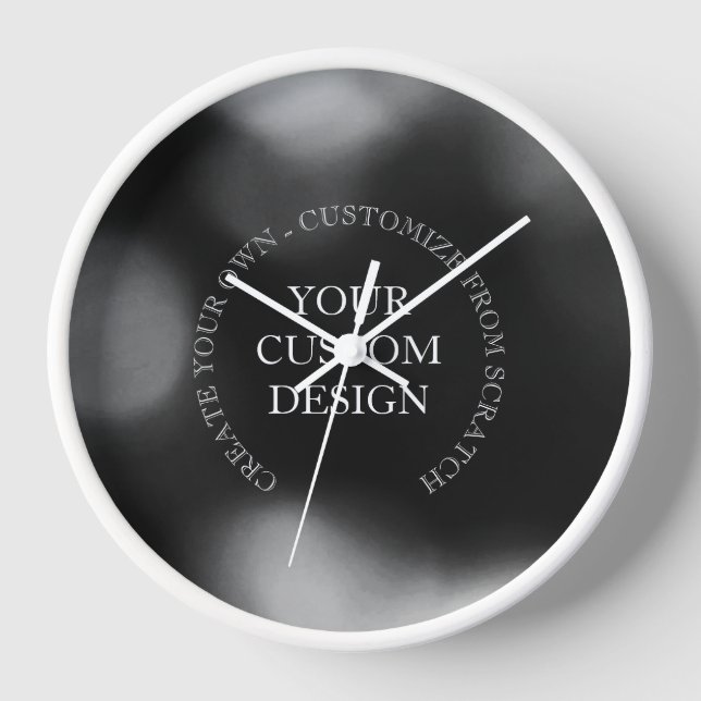 Create Your Own Custom Design/Logo Clock (Front)