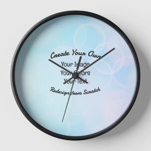 Create Your Own Custom Design/Logo Clock