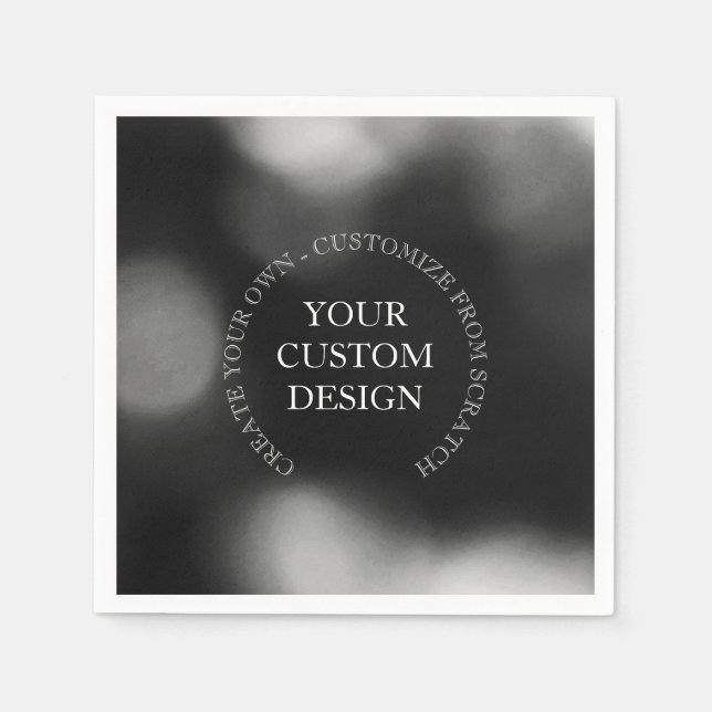Create Your Own Custom Design/Logo Napkin (Front)