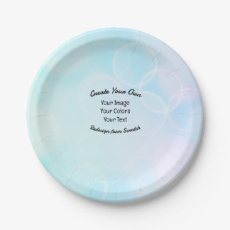 Create Your Own Custom Design/Logo Paper Plate