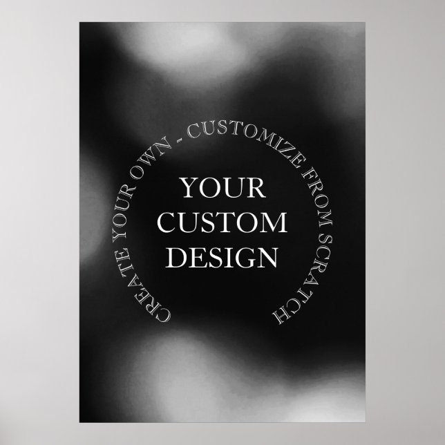 Create Your Own Custom Design/Logo Poster (Front)