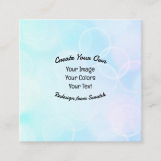 Create Your Own Custom Design/Logo Square Business Card