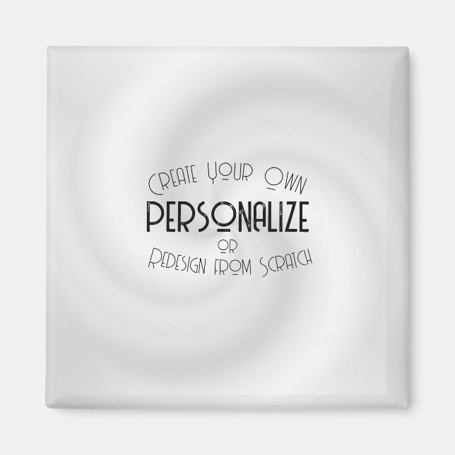 Create Your Own Custom Design Magnet (Front)