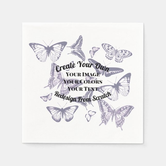 Create Your Own Custom Design Napkin (Front)