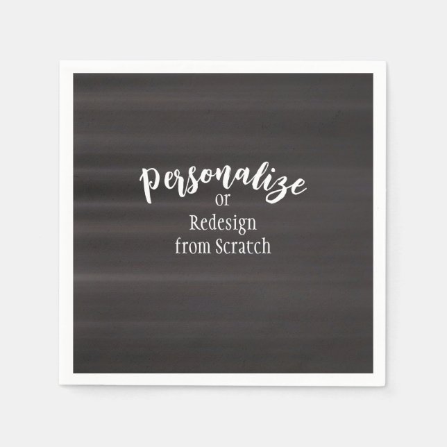Create Your Own Custom Design Napkin (Front)