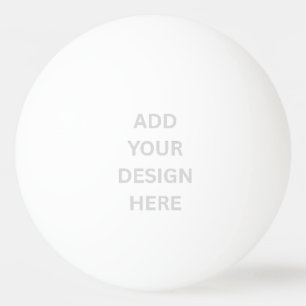 Create Your Own Custom Design One Star Ping Pong Ball