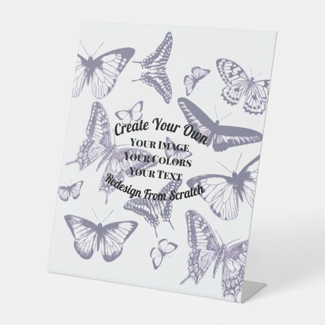 Create Your Own Custom Design Pedestal Sign (Front)