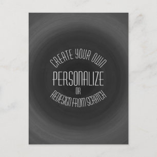 Create Your Own - Custom Design Postcard