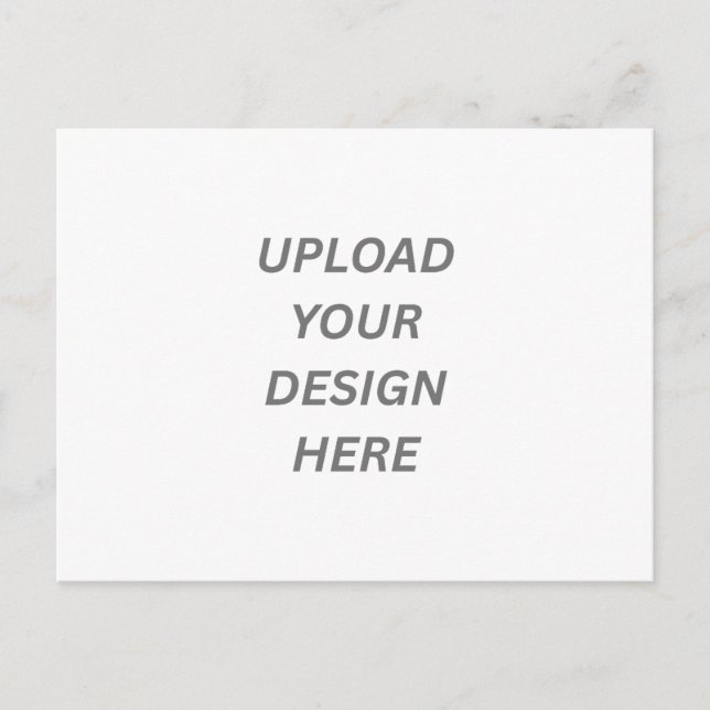 Create Your Own Custom Design Postcard Invitation (Front)