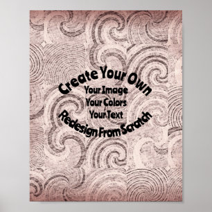 Create Your Own Custom Design Poster