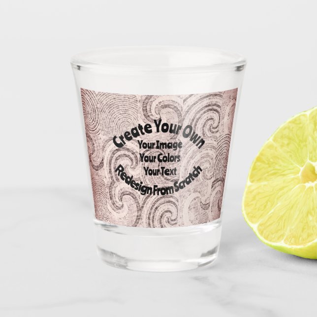 Create Your Own Custom Design Shot Glass (Front)