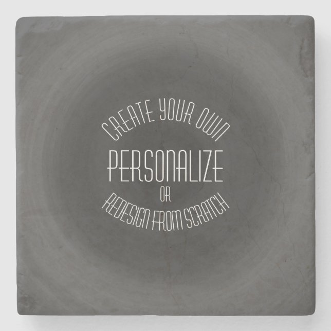 Create Your Own - Custom Design Stone Coaster (Front)