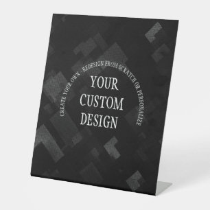 Create Your Own Custom Designed Pedestal Sign