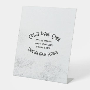 Create Your Own Custom Designed Pedestal Sign
