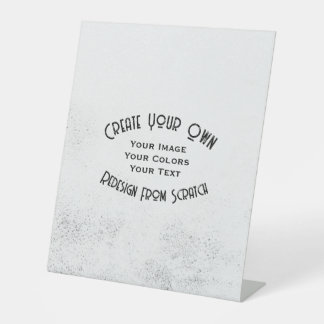 Create Your Own Custom Designed Pedestal Sign