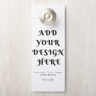 Create Your Own Custom Door Hanger