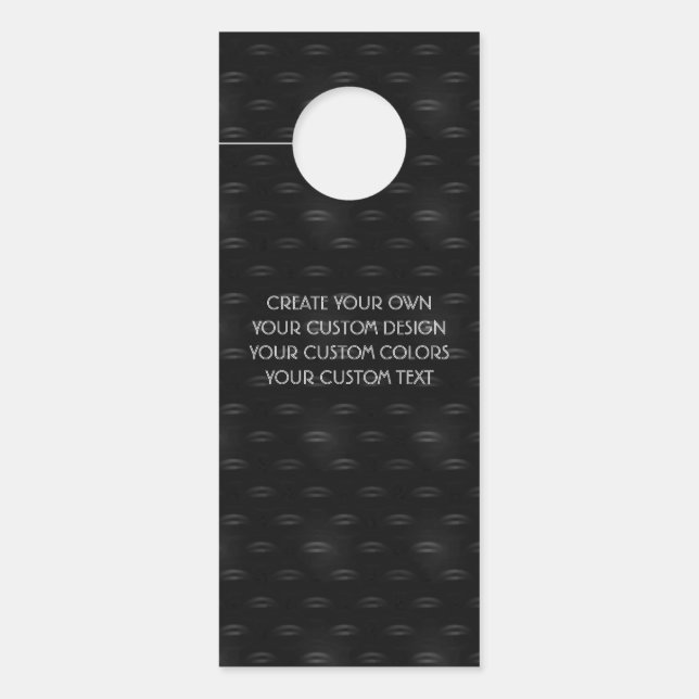 Create Your Own Custom Door Hanger (Front)
