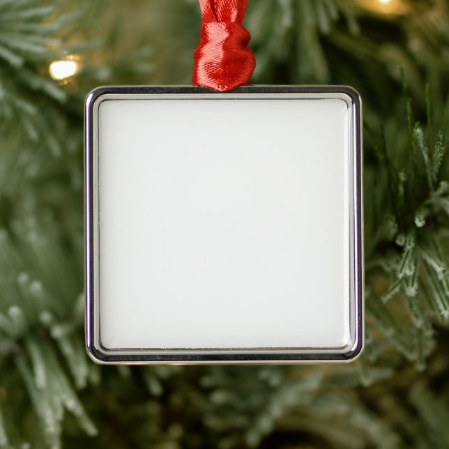  Create Your Own Custom Editable Photo Template Metal Ornament (Tree)