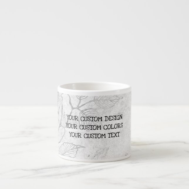 Create Your Own Custom Espresso Cup (Front)