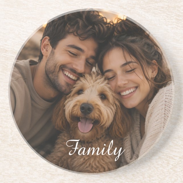 Create your own custom family coaster (Front)