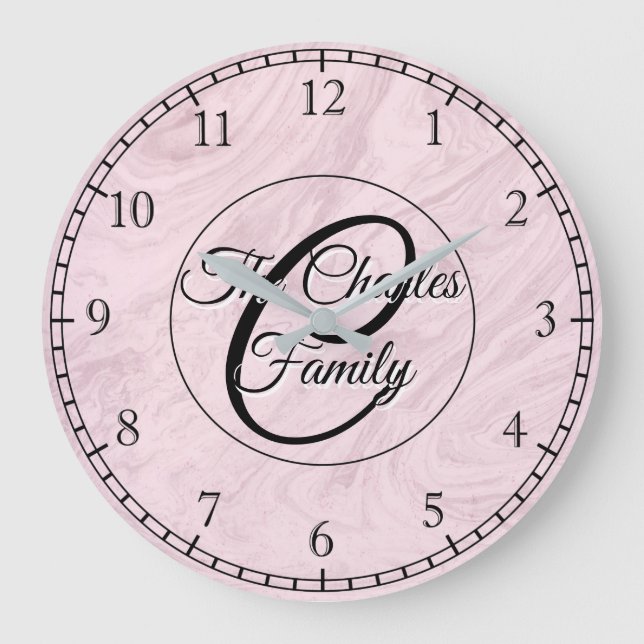 Create your own custom family home clock (Front)