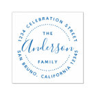 Create Your Own Custom Family Name Return Address