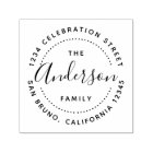 Create Your Own Custom Family Name Return Address