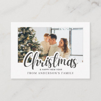 Create your own Custom Family Photo Christmas Card