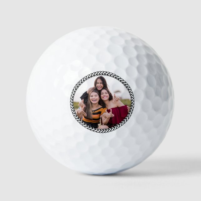 Create Your Own Custom Family Photo  Golf Balls (Front)