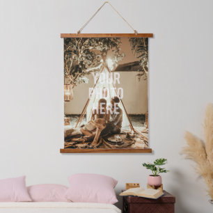 Create Your Own Custom Family Photo Keepsake  Hanging Tapestry