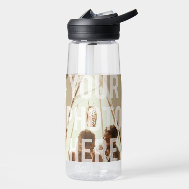Create Your Own Custom Family Photo Keepsake Water Bottle (Left)