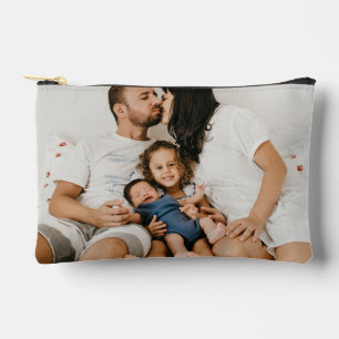 Create Your Own Custom Family Photo Personalised Accessory Pouch