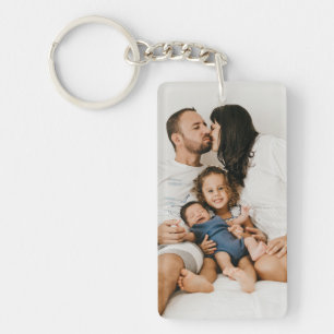 Create Your Own Custom Family Photo Personalised Key Ring