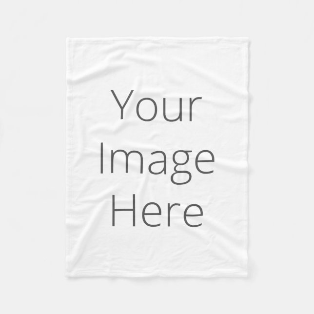 Create Your Own Custom Fleece Blanket, Baby (Front)
