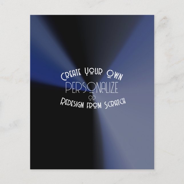 Create Your Own Custom Flyer (Front)