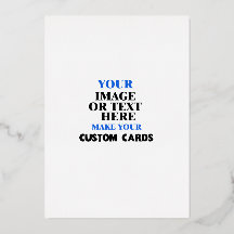 Create Your Own Custom Foil Invitations