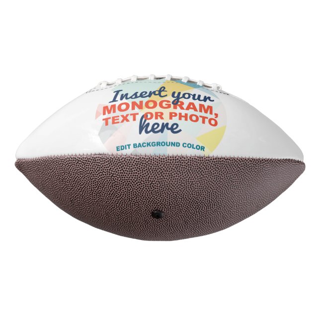 Create Your Own Custom Football (Rotated 270)