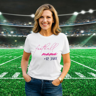 Create Your Own Custom Football Mama Tri-Blend Shirt