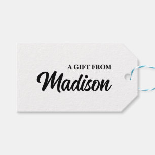 Create your own custom gift tags