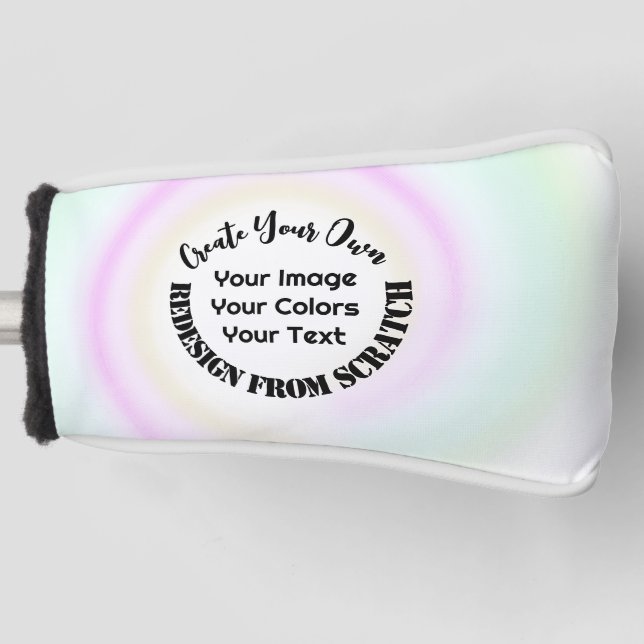 Create Your Own Custom Golf Head Cover (Front)