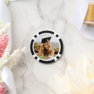 Create Your Own Custom Graduate 2 Photo Poker Chips