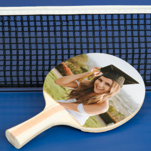 Create Your Own Custom Graduate 2 Sided Photo Ping Pong Paddle