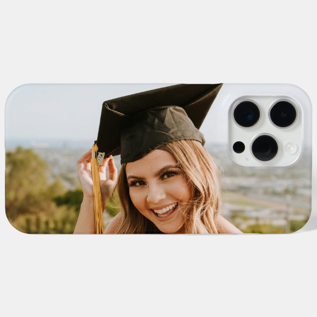 Create Your Own Custom Graduate Photo Case-Mate iPhone Case (Back (Horizontal))