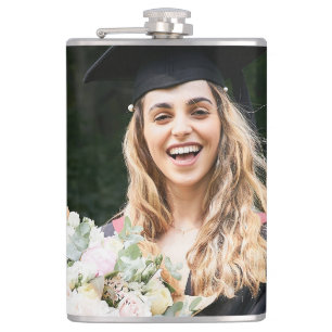 Create Your Own Custom Graduate Photo Hip Flask