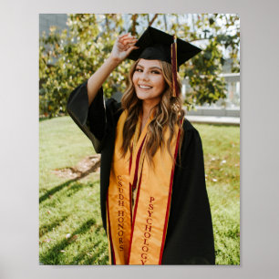 Create Your Own Custom Graduate Photo Poster