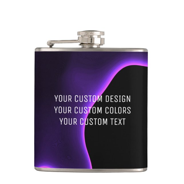Create Your Own Custom Hip Flask (Front)