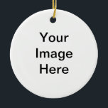 Create Your Own Custom Holiday Gift Ceramic Tree Decoration<br><div class="desc">Create a Personalised Holiday gift for a Christmas present  or Hanukkah gift  Make a one of a kind gift for a birthday  for him for her for grandma grandpa for a teacher best friend wife husband boyfriend girlfriend child</div>