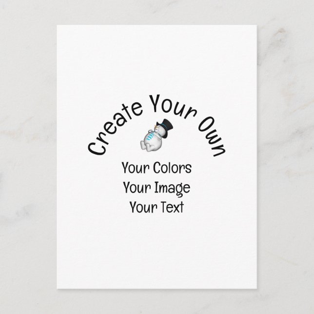 Create Your Own Custom Holiday Postcard (Front)